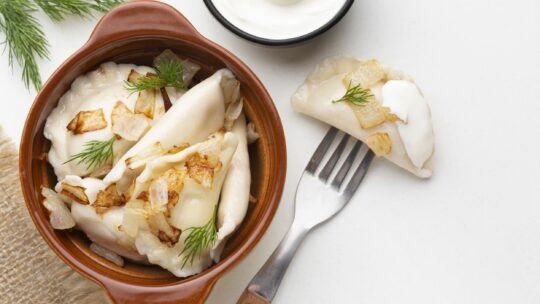 Вареники з печінкою