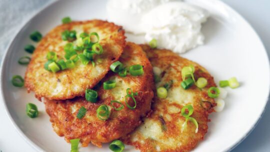 Деруни з картоплі