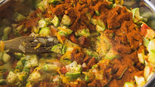 Рагу з кабачками