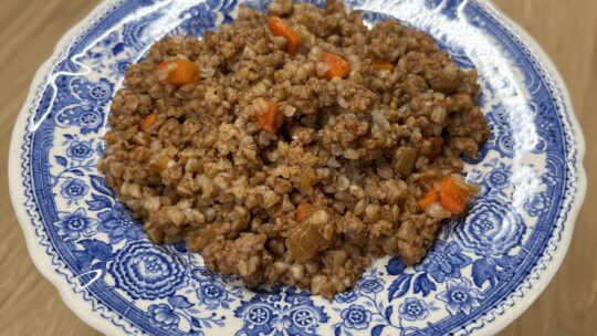 Гречка з фаршем