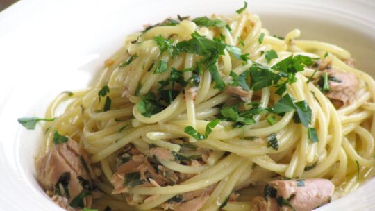 Паста з тунцем