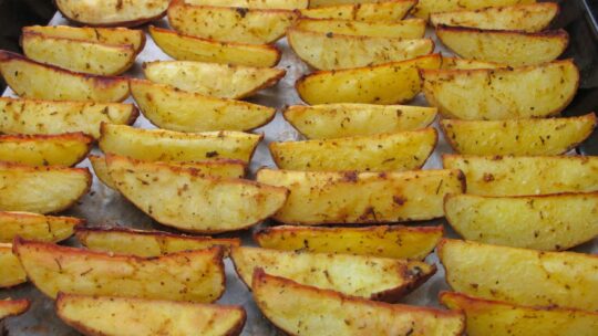 Печена картопля по селянськи