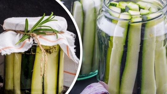 мариновані кабачки "як гриби