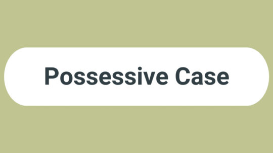 іменник case в англійській мові