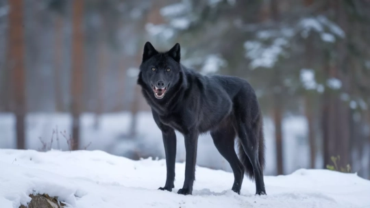 чорний вовк