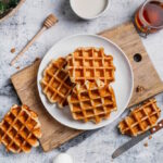 Класичні бельгійські вафлі на маргарині