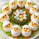 Фаршировані яйця «Курчата»