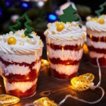 Трайфл «Червоний оксамит» у стаканчиках