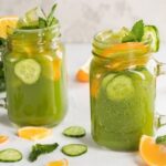 Вода Сассі з огірком, лимоном та імбиром