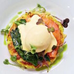 Яйця Бенедикт на хрусткому тості