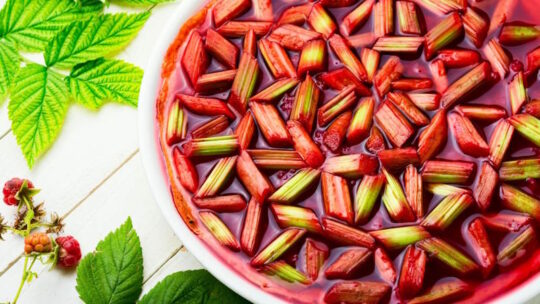 Десерти з ревеню