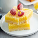 Лимонні квадратики на пісочному тісті