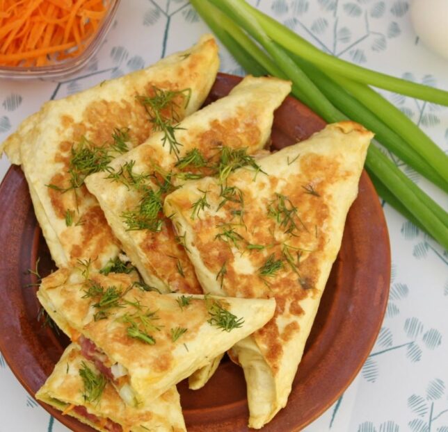 Швидкі лаваші для перекусу