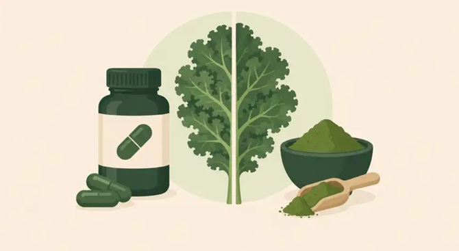 Kale Capsules vs Kale Powder